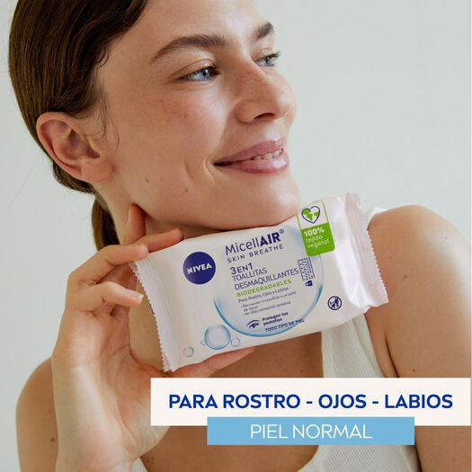 TOALLITAS DESMAQUILLANTES NIVEA MICELARES 25UDS, , large image number 2