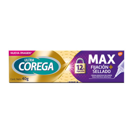 Adhesivo Corega Ultra Protesis Dentales Maximo Sellado 40 g, , large image number 2