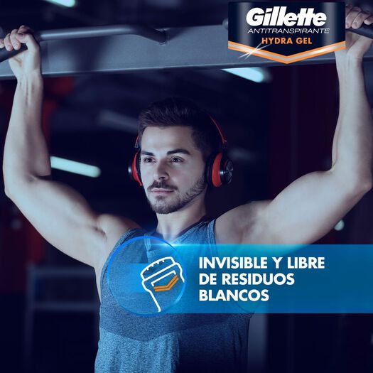 Des. Gillette Hydra Gel Vitamina E 82gr, , large image number 2
