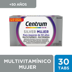 Centrum Silver Mujer x30 comprimidos