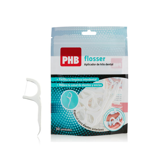 Phb Aplicador Hilo Dental Flosser x 30 Unidades, , large image number 0