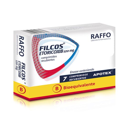 Filcos 120 mg x 7 Comprimidos Recubiertos, , large image number 0