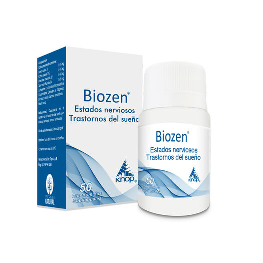 Biozen 50 Comprimidos Sublinguales, , large image number 0