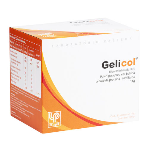Gelicol Colageno Hidrolizado x 30 Sobres, , large image number 0