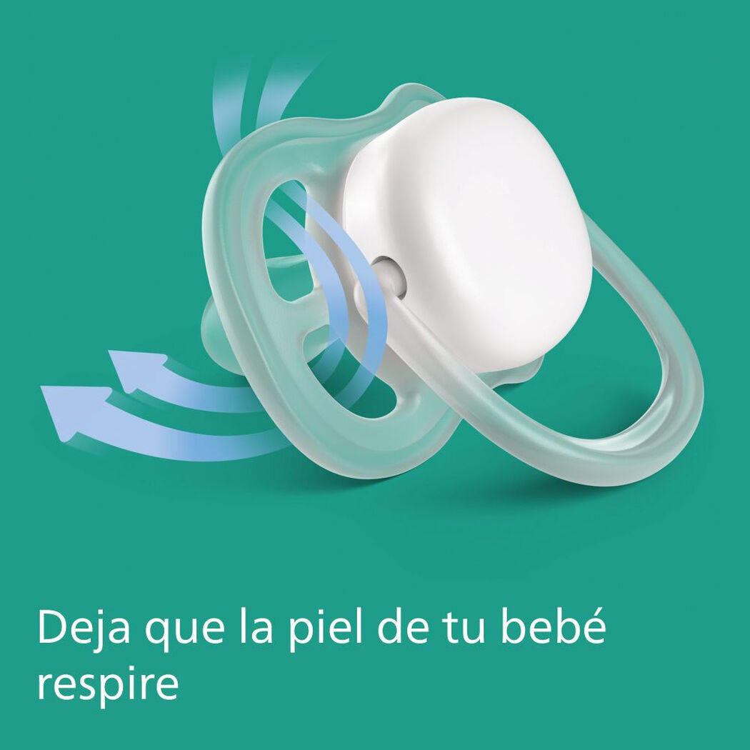 Chupetes Avent Ultra Air 18m+ Violeta, , large image number 3