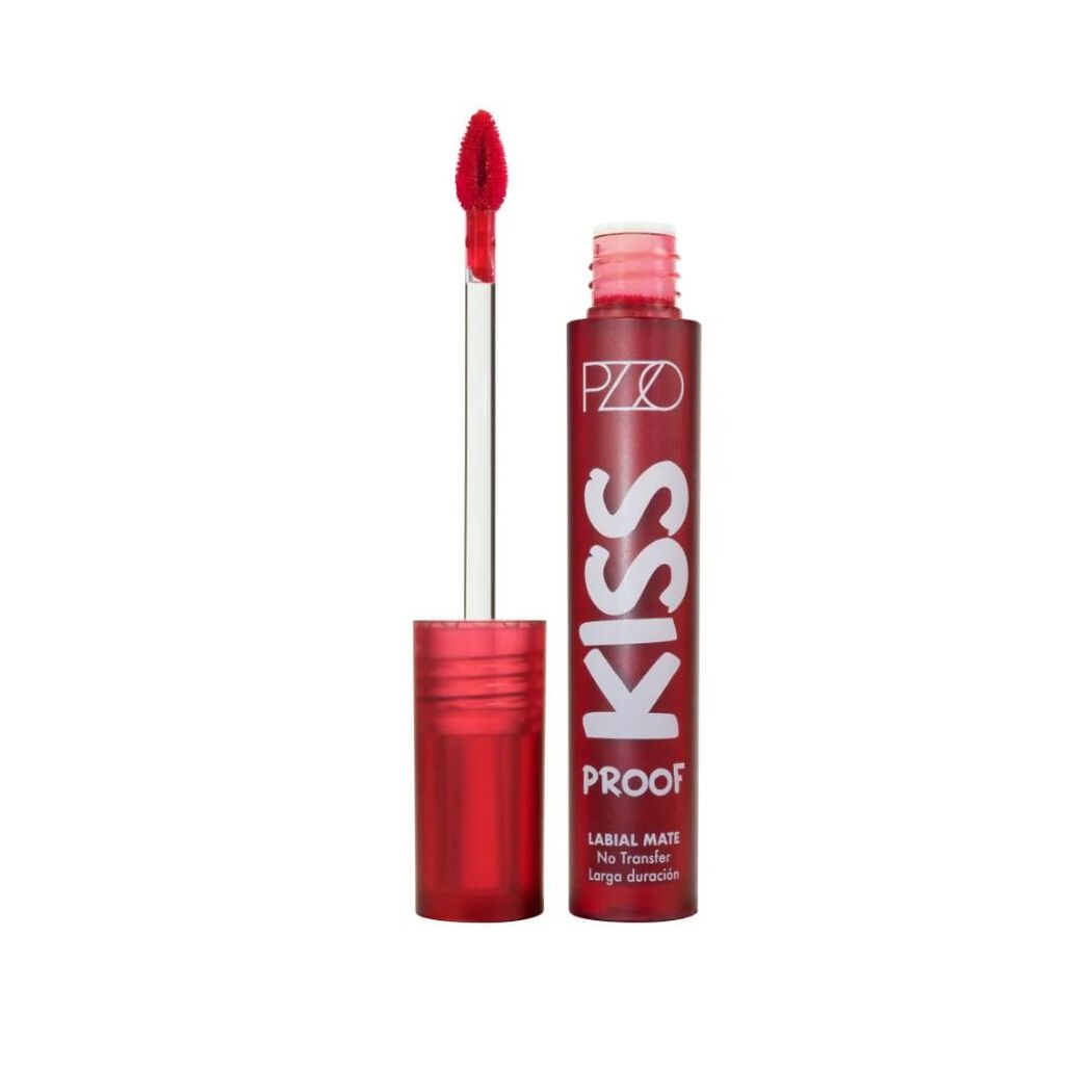 Labial Liquido Kiss Proof Intransferible Italian Red Petrizzio, , large image number 0