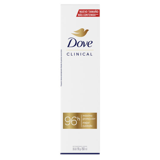 Desosdorante Dove Spray Clinical 96H 150 mL 2 un, , large image number 1