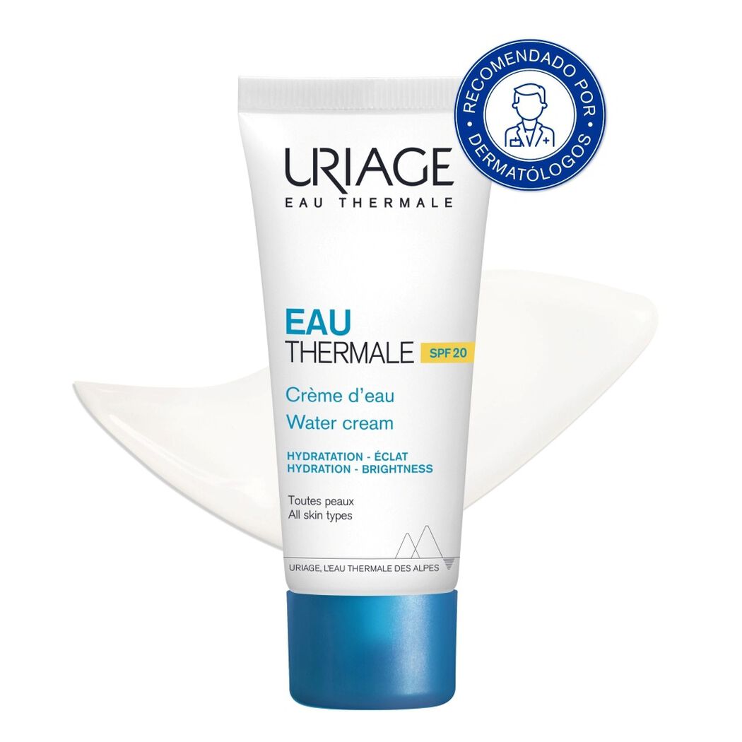 Uriage Crema De Agua Eau Thermale SPF 20 x 40 mL, , large image number 0