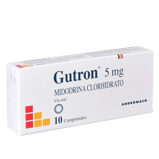 Gutron 5 mg x 10 Comprimidos , , large image number 0