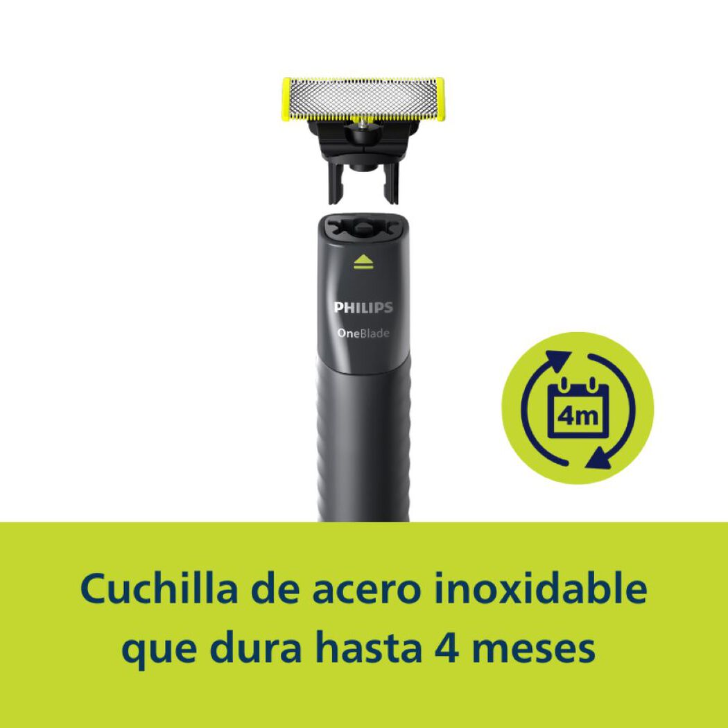 Máquina de Afeitar Philips Oneblade Eléctrica 1 un, , large image number 4