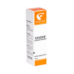 Xinder 0,05 % x 40 mL Loción Capilar