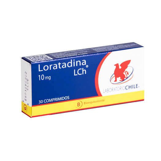 Loratadina 10 mg x 30 Comprimidos CHILE, , large image number 0