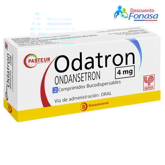 Odatron 4 mg x 2 Comprimidos Bucodispersables, , large image number 0