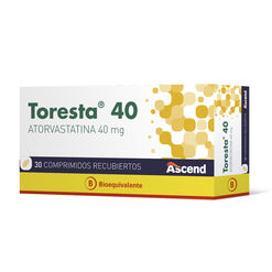 Toresta 40 mg  30 Comprimidos