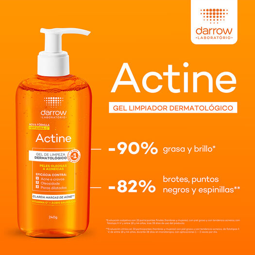 Darrow Actine Gel Limpiador Dermatológico 240G, , large image number 1