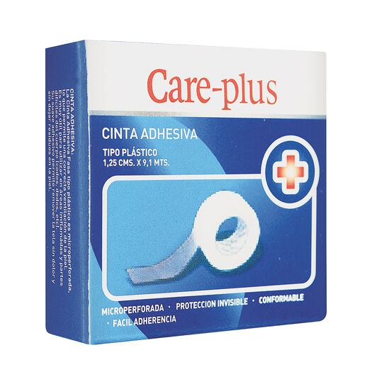 Tela Adhesiva Care Plus 12,5 mm x 9,1 mm x 1 Unidad, , large image number 0