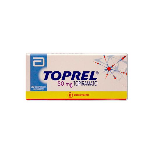 Toprel 50 mg x 30 Comprimidos Recubiertos, , large image number 0