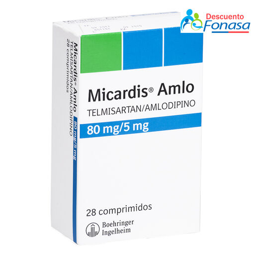 Micardis Amlo 80 mg/5 mg x 28 Comprimidos, , large image number 0