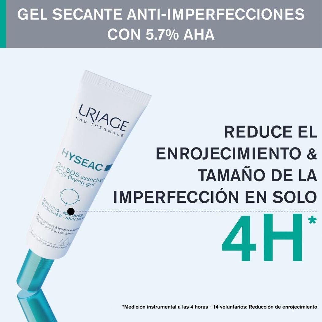 Gel Secante Imperfecciones SOS Hyséac 15ml Uriage, , large image number 1