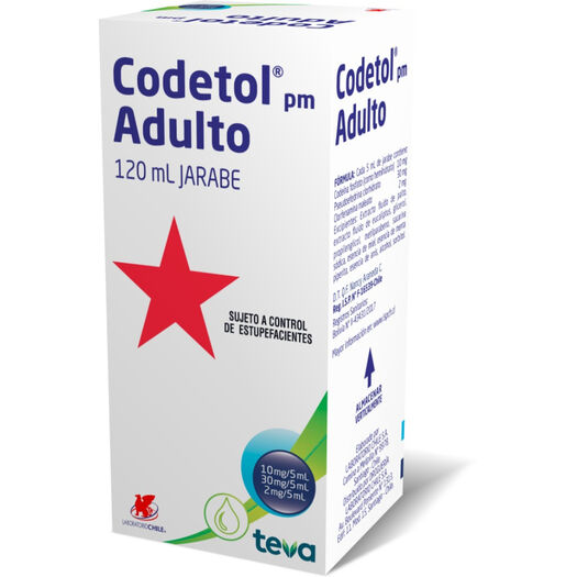 Codetol PM Adulto x 120 mL Jarabe, , large image number 0