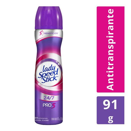 Lady Speed Stick Desodorante Spray Pro 5 En 1 x 91 g, , large image number 0