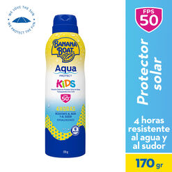 Protector Solar Banana Boat Aqua Protect Kids FPS 50+ 170 g