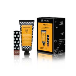 Apivita Set Crema Manos 50Ml + Bálsamo Labial 4,4Gr