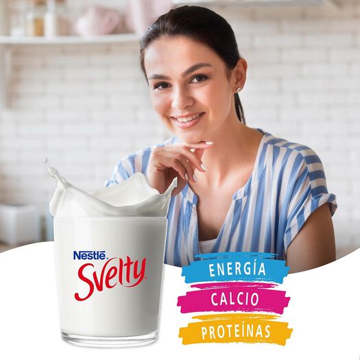 Leche en Polvo Svelty Sin lactosa Descremada 800g , , large image number 1