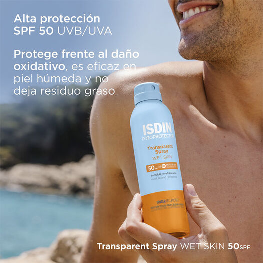 PROT SOL ISDIN WET SKIN ADULTO 250ML, , large image number 1