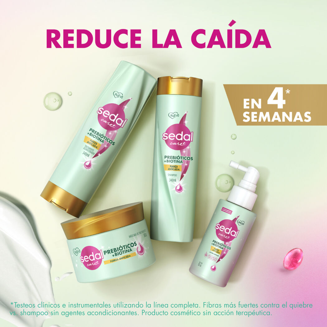 Shampoo Sedal Prebioticos + Biotina 340 mL, , large image number 3