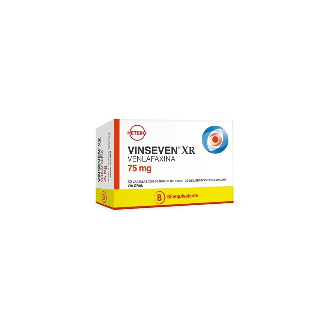 Vinseven XR 75 mg x 30 C&aacute;psulas de liberaci&oacute;n prolongada, , large image number 0