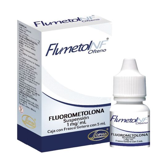 Flumetol NF Ofteno 0,1 % x 5 mL Suspensión Oftálmica, , large image number 0