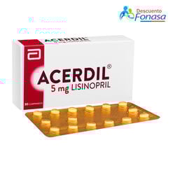 Acerdil 5 mg x 30 Comprimidos