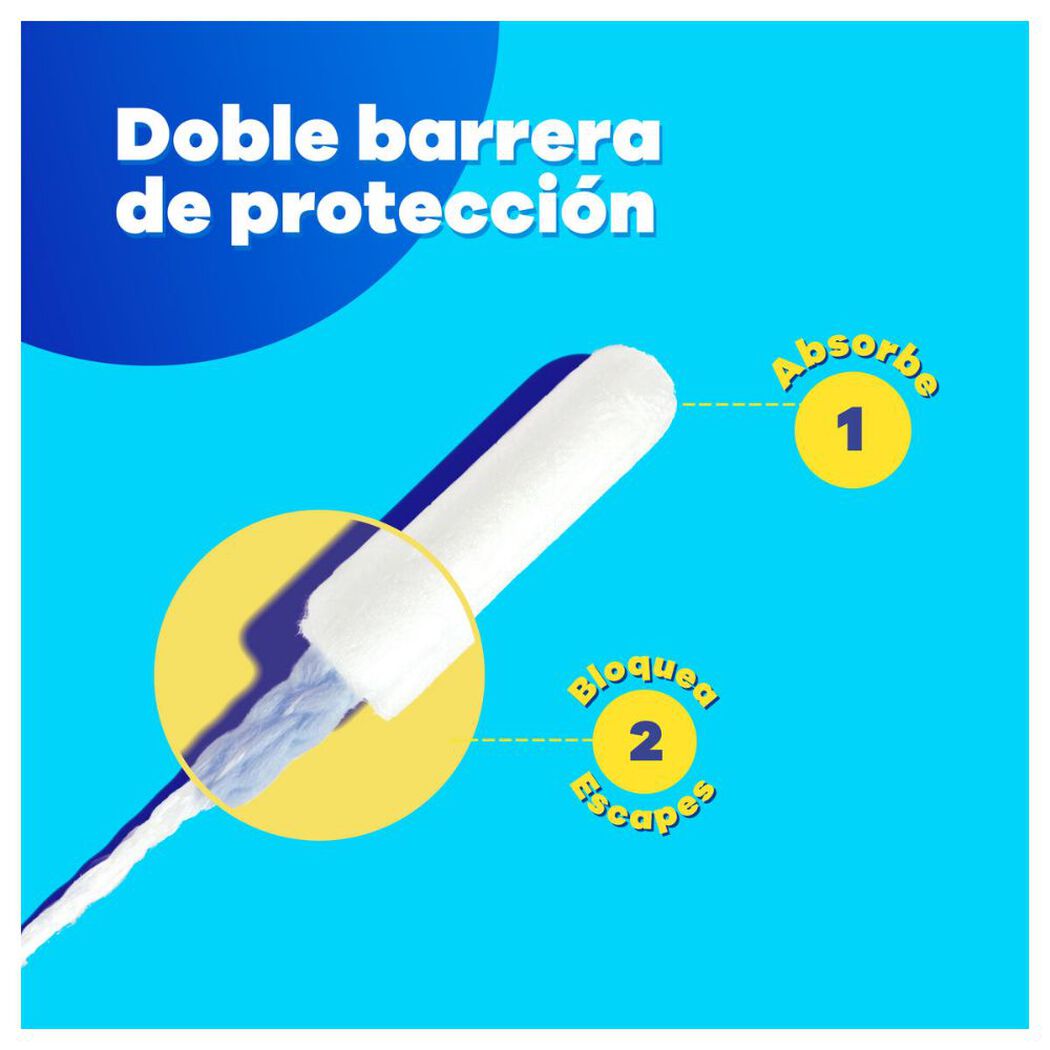 Tampones Tampax Pearl Flujo Regular, 8 Unidades, , large image number 1