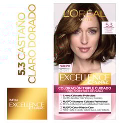 Excellence Tintura 5.3 Castaño Claro Dorado x 1 Unidad