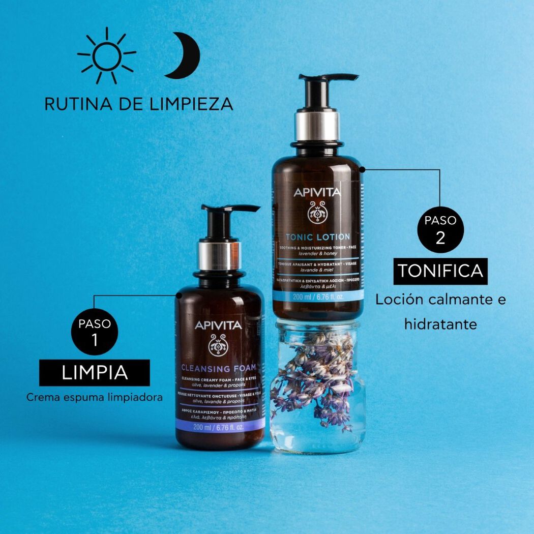 T&oacute;nico Calmante & Hidratante 200ml Apivita, , large image number 3