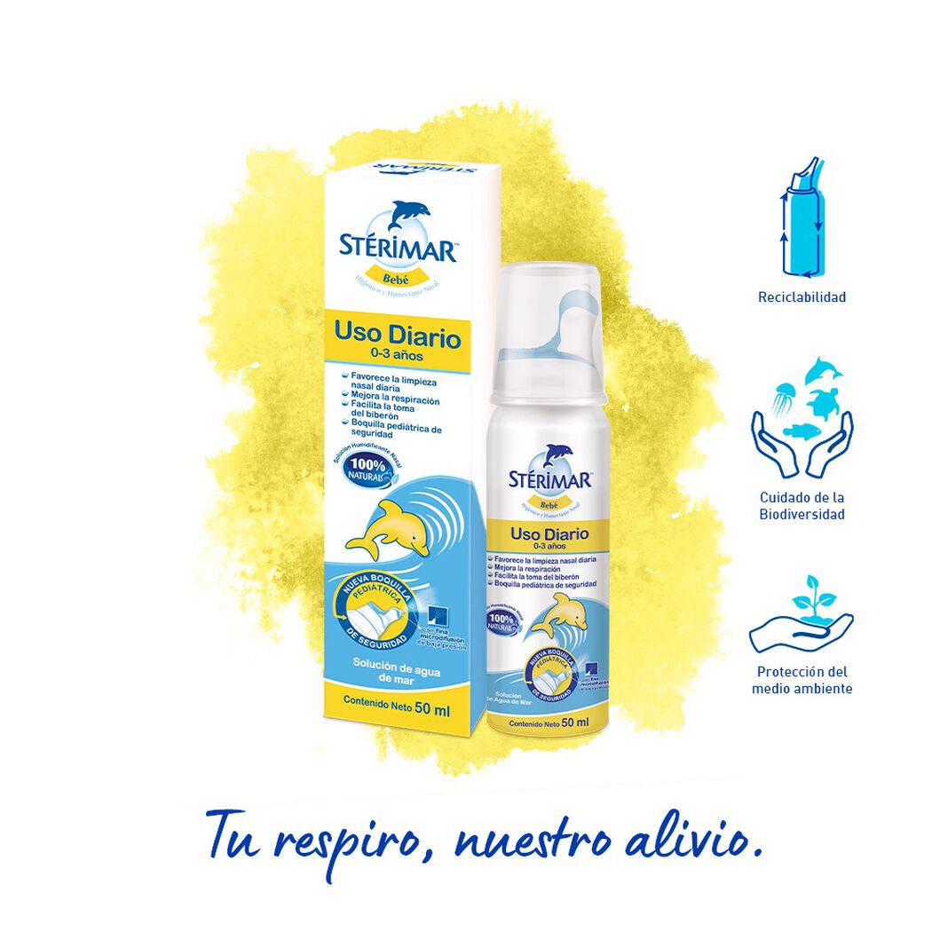 Stérimar Bebé Solución de Agua de Mar 50 mL, , large image number 3