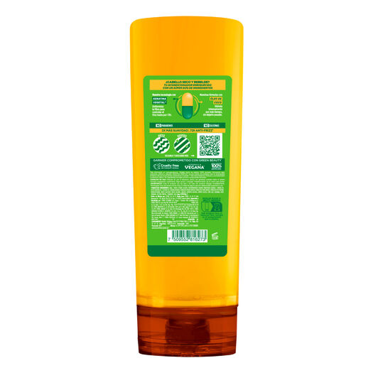 Fructis Acondicionador Liso Coco x 350 mL, , large image number 2