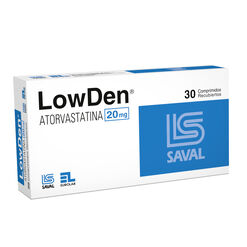 Lowden 20 mg x 30 Comprimidos Recubiertos