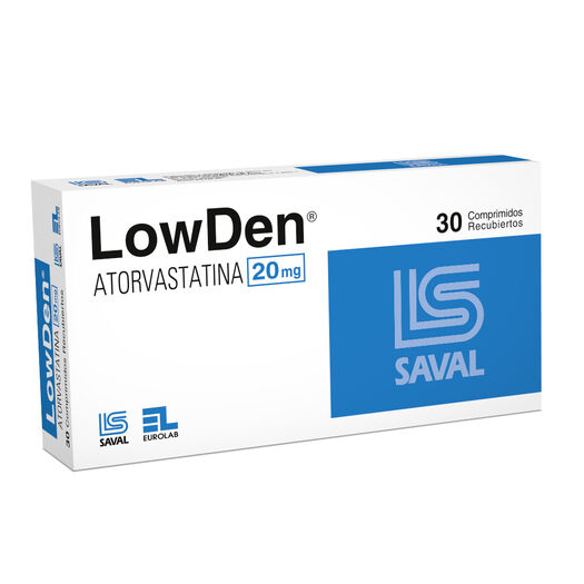 Lowden 20 mg x 30 Comprimidos Recubiertos, , large image number 0