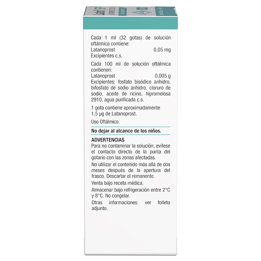 Latof SP 0,005 % x 2,5 mL Solucion Oftalmica, , large image number 1