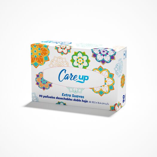 Pañuelos Doble Hoja Care Up 90 Un, , large image number 1
