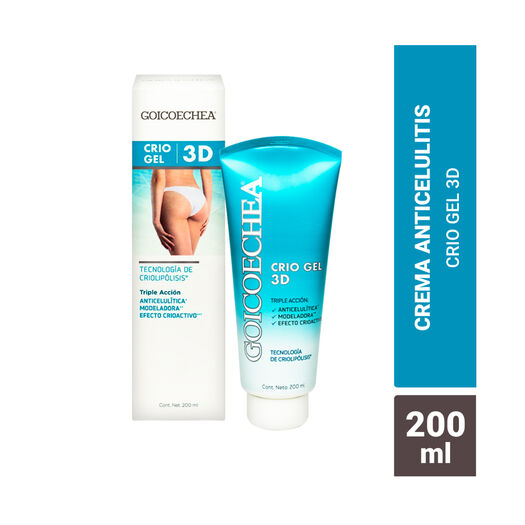 Goicoechea Crio Gel 3D Triple Accion 200 Ml, , large image number 0