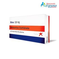 Ebixa 20 mg x 28 Comprimidos Recubiertos