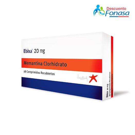 Ebixa 20 mg x 28 Comprimidos Recubiertos, , large image number 0