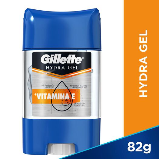 Des. Gillette Hydra Gel Vitamina E 82gr, , large image number 0