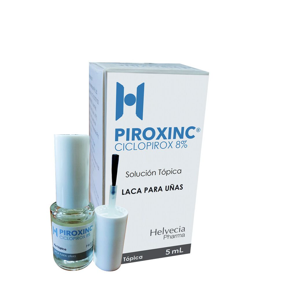 Piroxinc Laca Ciclopirox 8% 5Ml, , large image number 0