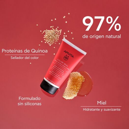 Acondicionador Apivita Color Protect 150 mL, , large image number 2