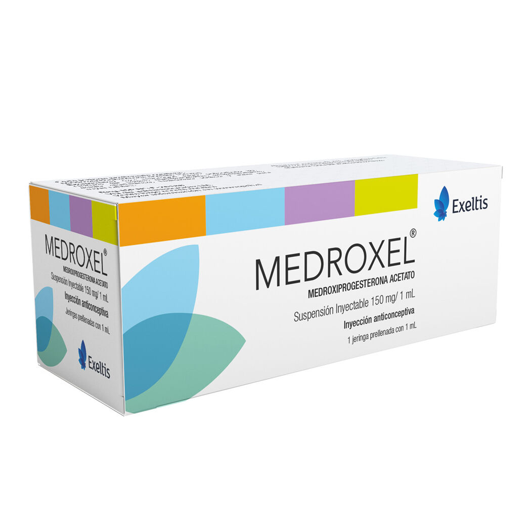 Medroxel 150 mg/1 mL x 1 Jeringa Prellenada, , large image number 0