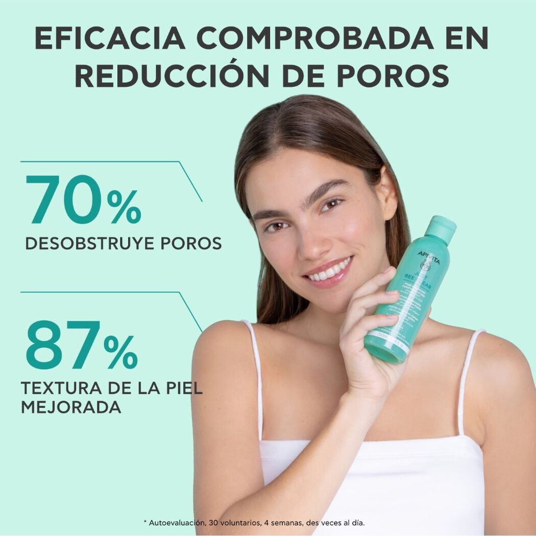 Apivita Loci&oacute;n Purificador Poros 200Ml, , large image number 2